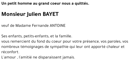 Julien BAYET