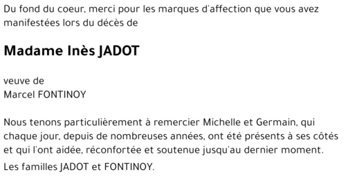 Inès JADOT