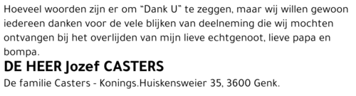 Jozef CASTERS