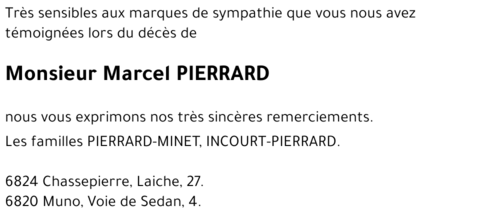 Marcel PIERRARD