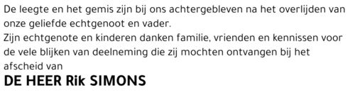 Rik SIMONS
