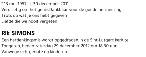 Rik SIMONS