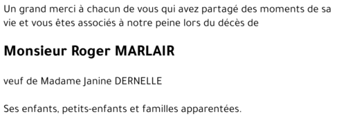 Roger MARLAIR