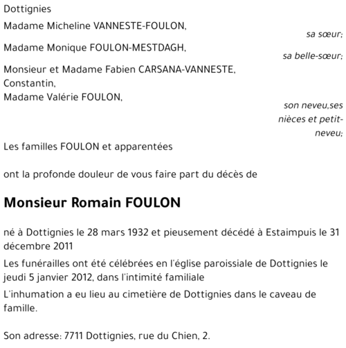 Romain FOULON
