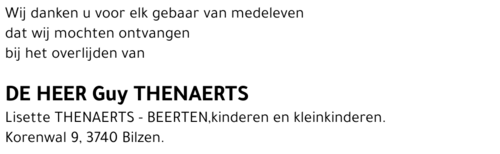Guy Thenaerts