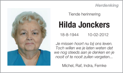 Hilda Jonckers