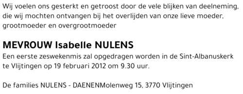 Isabelle Nulens