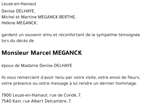 Marcel MEGANCK