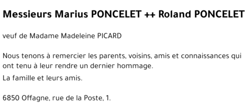 Roland PONCELET