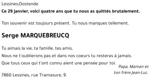 Serge MARQUEBREUCQ