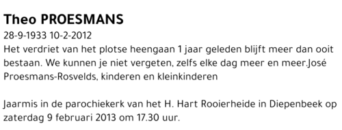 Theo PROESMANS