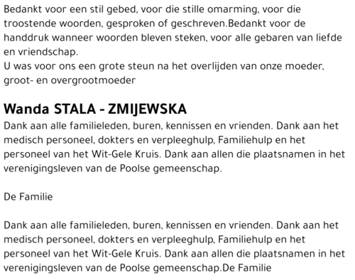 Wanda Stala - Zmijewska