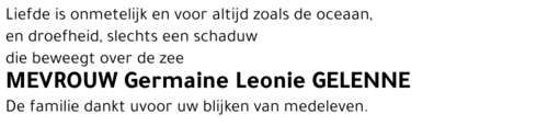 Germaine Leonie GELENNE