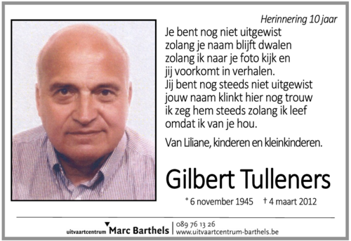 Gilbert Tulleners
