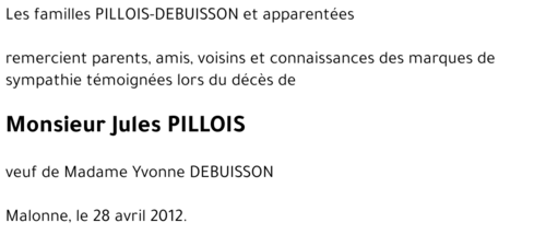 Jules PILLOIS