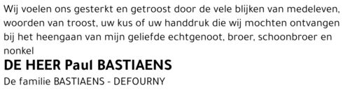 Paul BASTIAENS