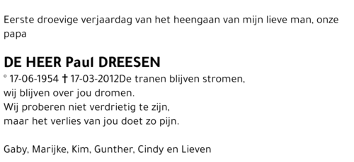 Paul Dreesen