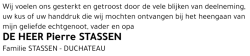 Pierre STASSEN