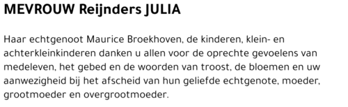 Reijnders Julia