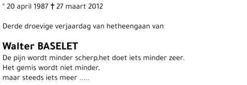 Walter Baselet