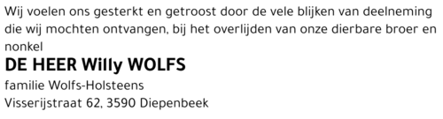 Willy WOLFS