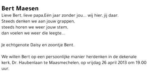 Bert Maesen