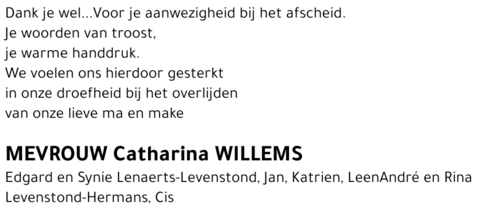 Catharina Willems