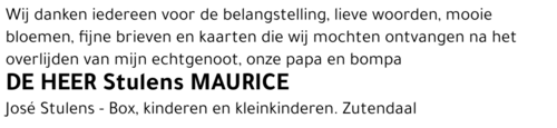 Stulens Maurice