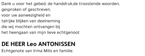 Leo Antonissen