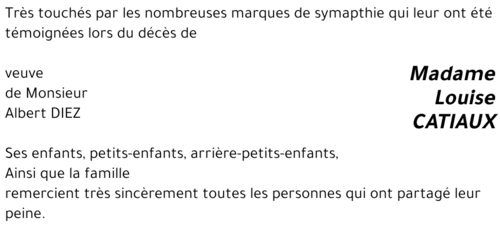 Louise CATIAUX