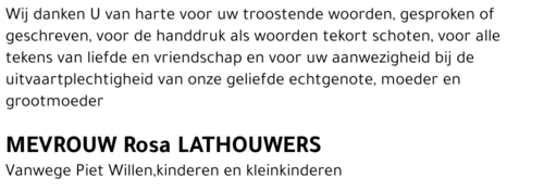 Rosa Lathouwers