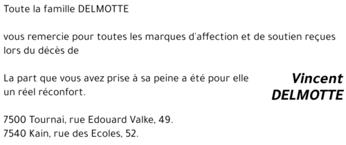 Vincent DELMOTTE