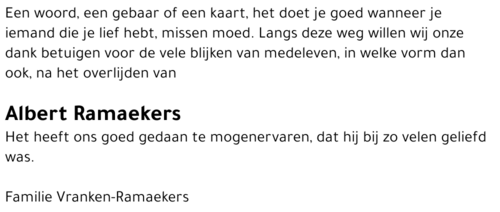 Albert Ramaekers