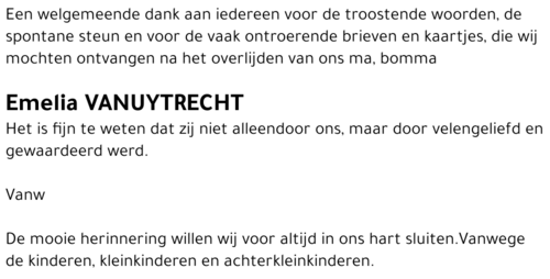 Emelia Vanuytrecht