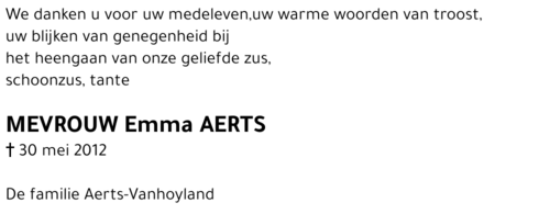 Emma Aerts