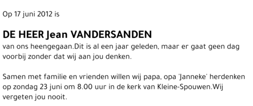 Jean Vandersanden