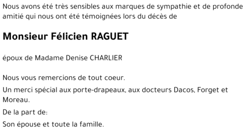 Félicien RAGUET