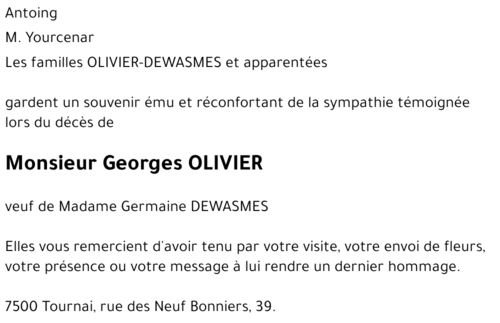 Georges OLIVIER