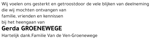 Gerda Groenewege