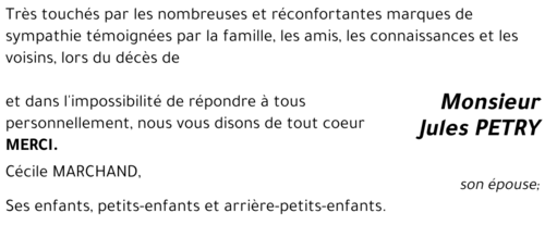 Jules PETRY