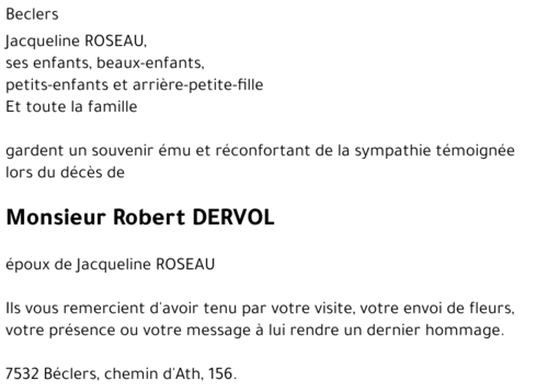 Robert DERVOL