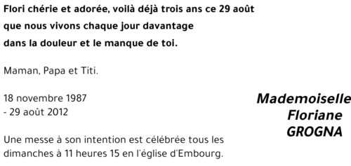 Floriane GROGNA