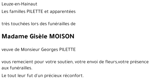 Gisèle Moison
