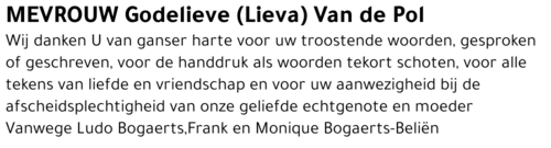 Godelieva Van de Pol