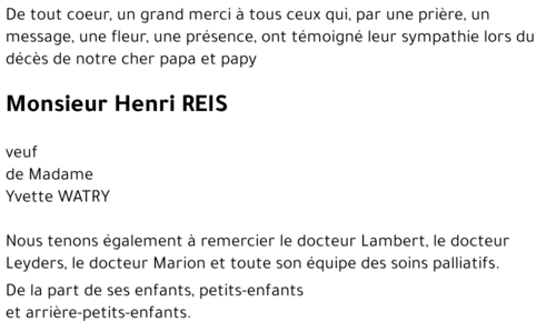 Henri REIS