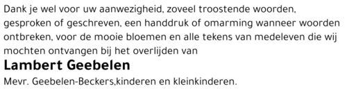 Lambert Geebelen