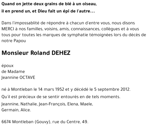 Roland Dehez