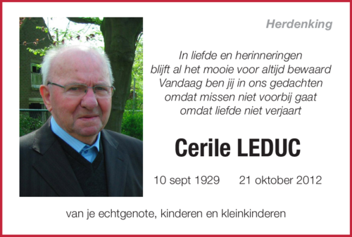 Cerile Leduc