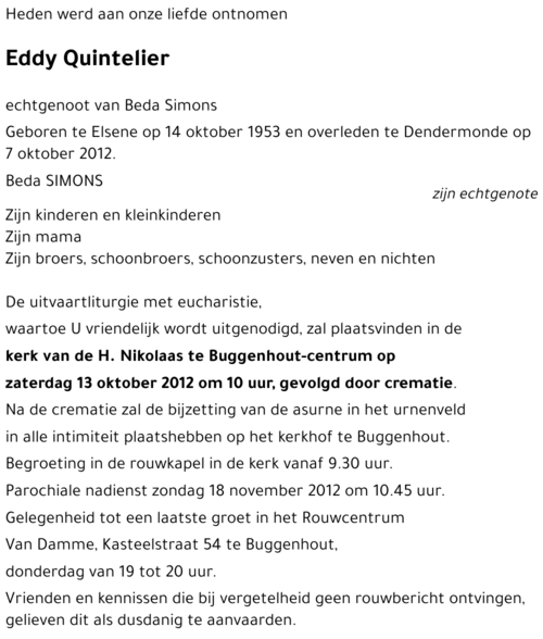 Eddy Quintelier