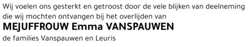 Emma Vanspauwen